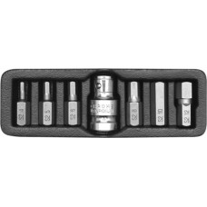 Yato Uzgaļu komplekts Hex 30mm ar pāreju 1/2