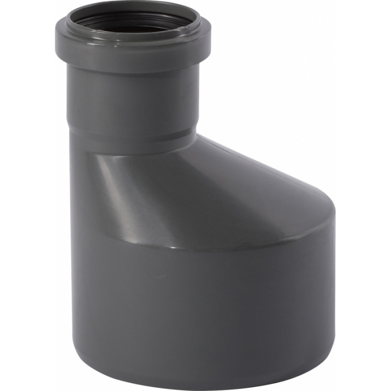 Ostendorf HTSafeR Iekšējās kanalizācijas pāreja, DN50/40mm, pelēka