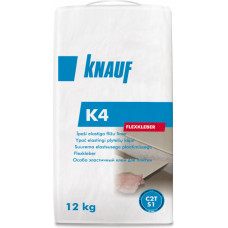 Knauf Īpaši elastīga flīžu līme KNAUF K4 12KG - gab.