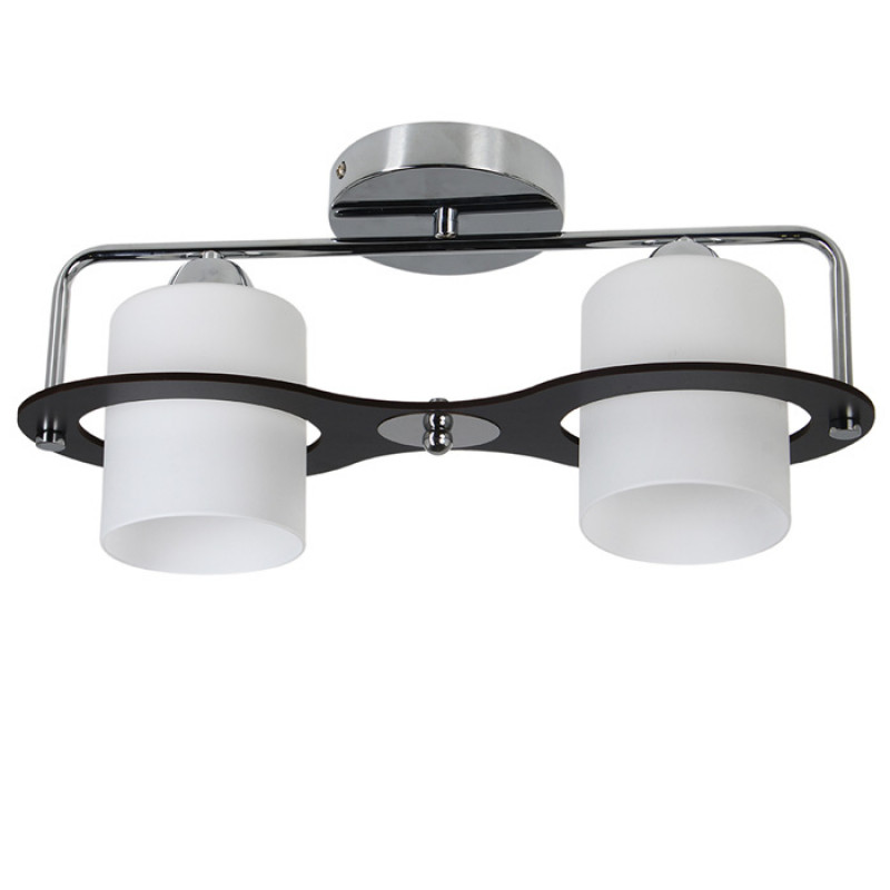 Cits Griestu gaismeklis IRINA 148500, 2x60W, E27, hroms/melns - gab