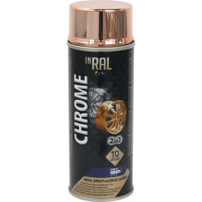 Inral Akrila laka aerosols Inral Crome 400ml zelta - gab.