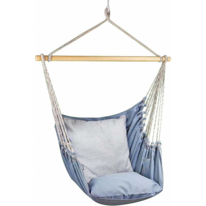 Cits Šūpuļkrēsls DENIM 130x127 cm, zils - gab