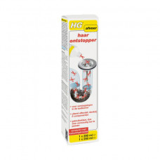 HG Novadcauruļu tīrītājs matu nosprostojumiem HG 200/250 ml - gab