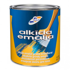 Rilak Alkīda emalja grīdas krāsošanai RILAK Dzeltenbrūna 2.7L - gab