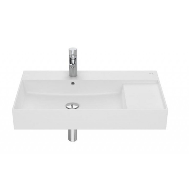 Roca izlietne Inspira Unik, 800x490 mm, matēta balta Fineceramic®