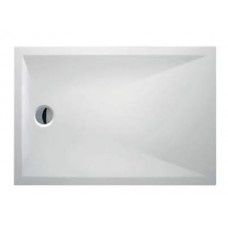 Roth dušas paliktnis Marmo Neo Square, 1100×800 mm, h=30, balta akmens masas