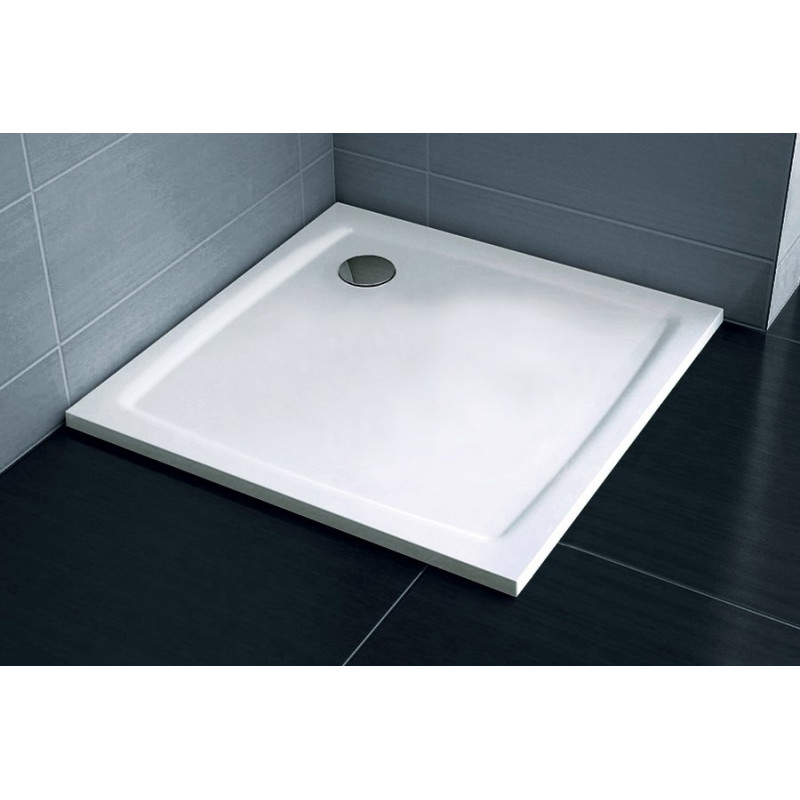 Ravak dušas paliktnis Perseus Pro Flat, 800x800 mm, balts