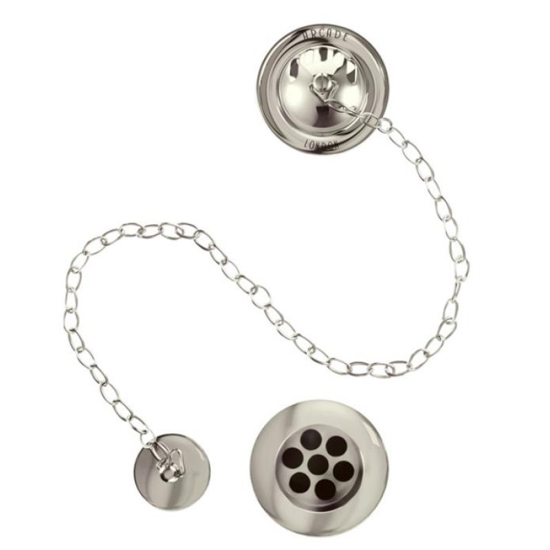 Arcade vannas izplūde ar pārplūdi, bez sifona daļas, 1½ , niķelēts misiņš