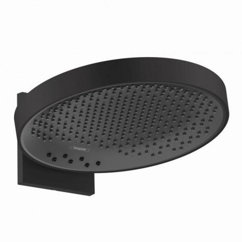 Hansgrohe dušas galva ar turētāju Rainfinity 360 3jets, no sienas, matēta melna