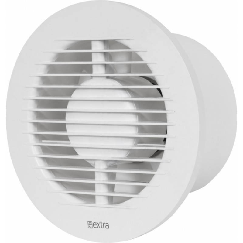 Europlast elektroventilators, apaļš E-EXTRA, Ø125mm ar lodīšu gultni