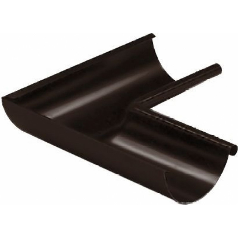 Ruukki Teknes stūris, iekšējais 90°, D125mm, HCG RR32/Tumši brūns