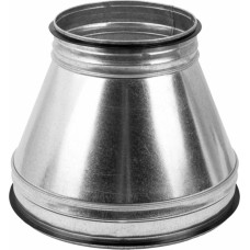 Europlast pāreja metāla, Ø250-Ø200mm ar gumijām