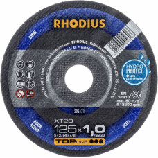 Rhodius Plāni griešanas diski XT20 125x1.0x22.23 - gab.