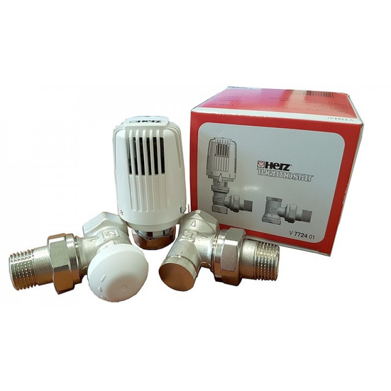 Herz Radiātoru termostatiskais komplekts. 1/2