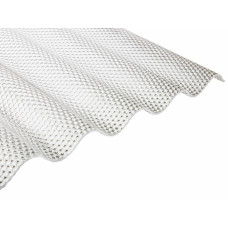 Cits Profilētā polikarbonāta loksne DIAMOND SINUS 2.8 mm, 1.045x2 m, caurspīdīgs - gab