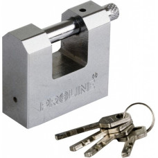 Proline Piekaramā slēdzene Proline stieņu 80mm 4 atslēgas