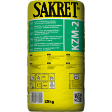 Sakret Kaļķa - cementa java SAKRET KZM 2, M 2.5, 25 KG - gab