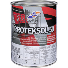 Rilak Ātri žūstoša pretkorozijas grunts-emalja RILAK PROTEKSOL 50 Dzeltena 0.9L - gab
