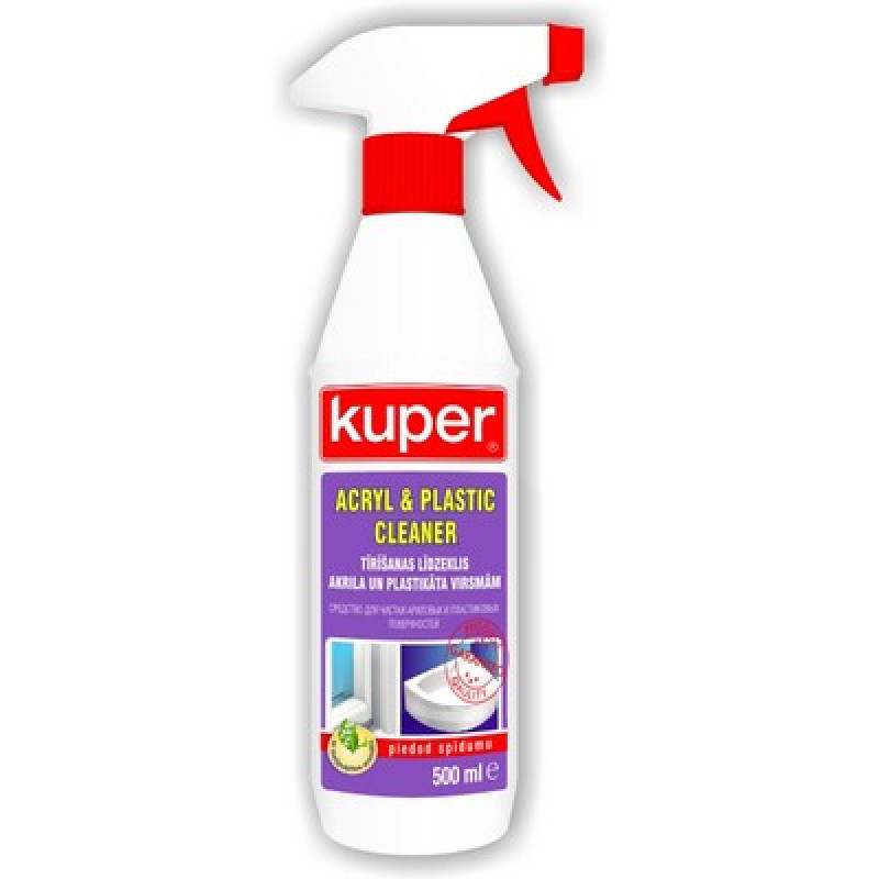 Kuper Tīrīšanas līdzeklis akrila un plastikas virsmām Kuper 500ml - gab