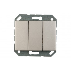 Vilma Trīstaustiņu slēdzis Vilma P510-030-02 Sudraba, XP500 - gab