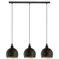 Cits Griestu gaismeklis ROCCAFORTE 052634, 3x40W, E14, melns/zelts - gab