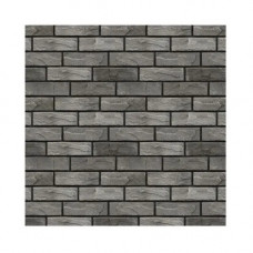 Cits Ģipša fasādes flīze TURMALIN GRAFIT 22.8x7.3x2 cm (0.43 m2) - kvm