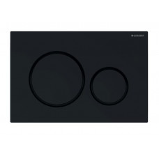 Geberit taustiņš Sigma20 New, 246x164 mm, melns / matēti melni