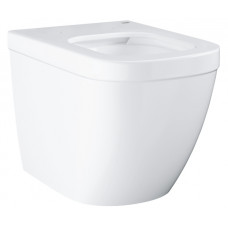 Grohe pods EuroCeramic Rimless, stiprināms pie sienas, 375x540 mm, balts