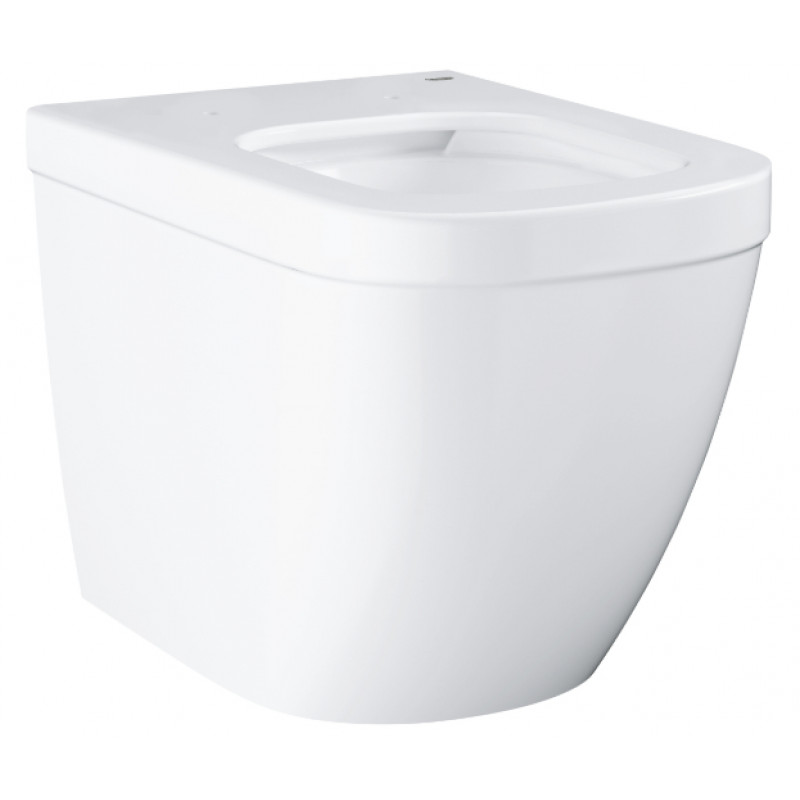 Grohe pods EuroCeramic Rimless, stiprināms pie sienas, 375x540 mm, balts
