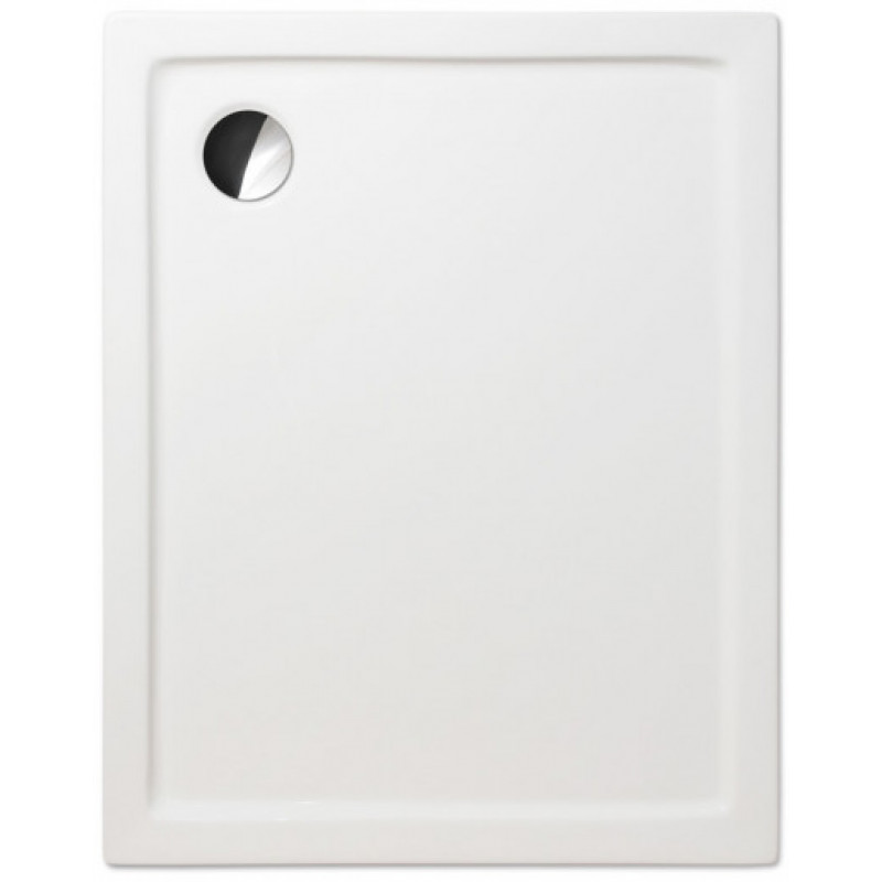 Roth dušas paliktnis Flat Kvadro, 900x800 mm, h=50 mm, balts akrila