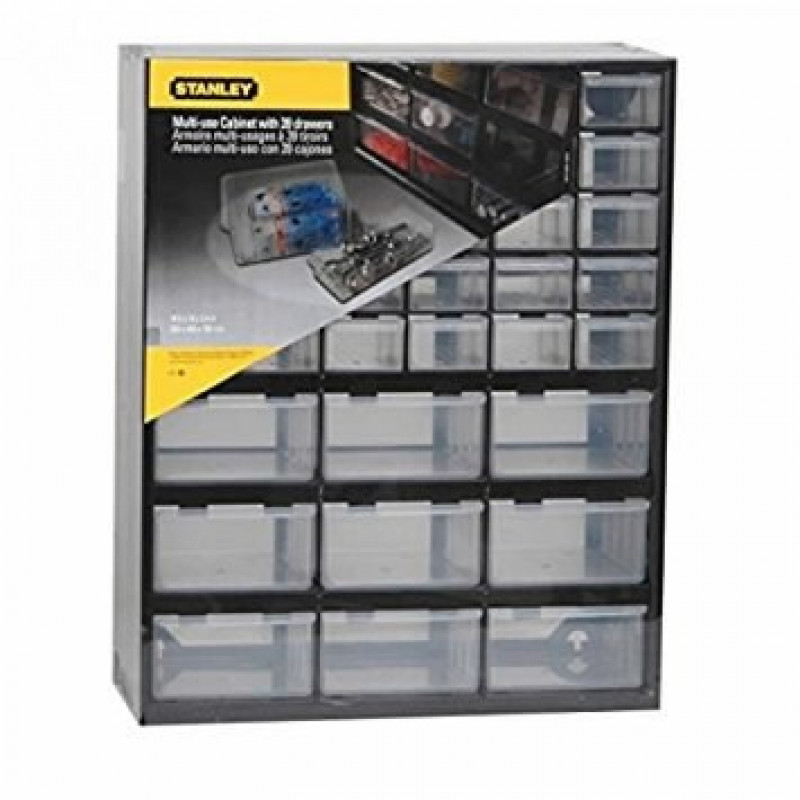 Stanley Detaļu kaste ar 39 atviktnēm, Stanley