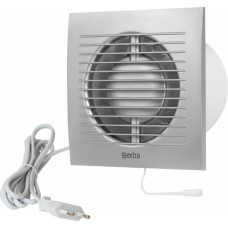 Europlast elektroventilators E-EXTRA, Ø150mm ar vadu un slēdzi, sudraba