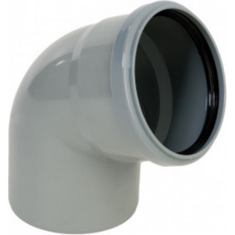 Peštan HTB Iekšējās kanalizācijas līkums 67.5°, DN110mm, pelēks