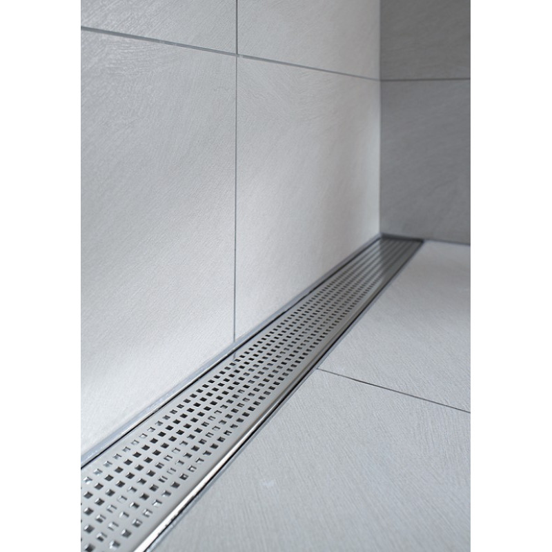 ACO ShowerDrain C Square, Dušas kanāla reste, 1185x70mm