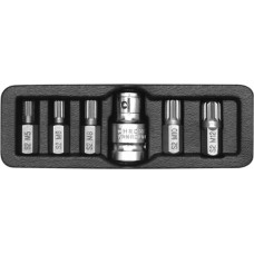 Yato Uzgaļu komplekts SPLINE 30mm ar pāreju 1/2