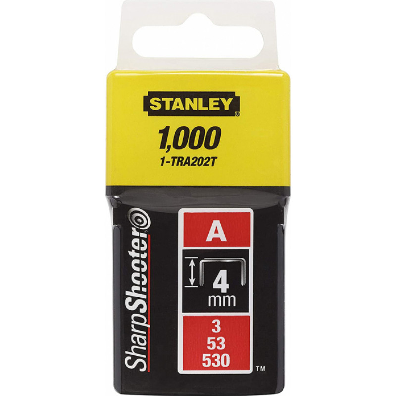 Stanley Skavas Stanley 1-TRA202T A Tips 4 mm, 1000 gab. - gab.