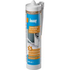Knauf Sanitārais silikons KNAUF Sanitar-Silicon, gaiši brūns, 300ml - gab