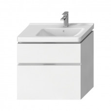 Jika izlietnes skapītis Cubito, 740x467 mm, h=683 mm, 2A, spīdīgi balts