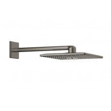 Grohe dušas galva ar turētāju Rainshower 310 SmartActive Cube, no sienas, brushed hard graphite