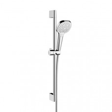 Hansgrohe rokas dušas komplekts Croma Select E Multi, 650 mm, EcoSmart 9 l/min, balta/hroms