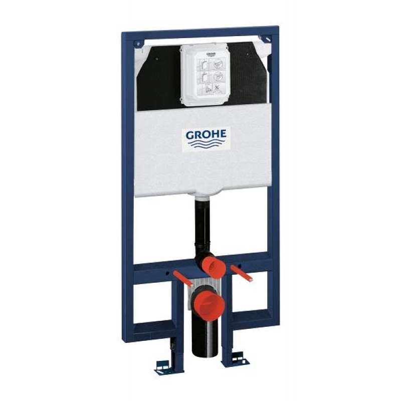 Grohe iebūvējamais rāmis podam Rapid SL, 625x95-150 mm, plānais, h=1130 mm, taustiņam 156x197 mm