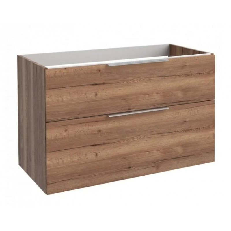 Kame izlietnes skapītis Big, 990x455 mm, h=600 mm, 2A, tobacco oak
