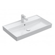 Villeroy & Boch izlietne Collaro, 800x470 mm, slīpēta apakša, balta TitanCeram