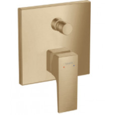 Hansgrohe iebūvējamā vannas maisītāja Metropol virsapmetuma daļa, brushed bronze