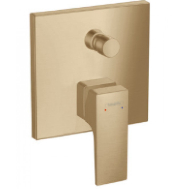 Hansgrohe iebūvējamā vannas maisītāja Metropol virsapmetuma daļa, brushed bronze
