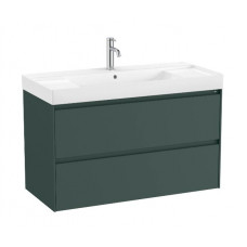 Roca izlietnes un skapīša komplekts Ona, 1000x460 mm, h=645 mm, 2A, highland green