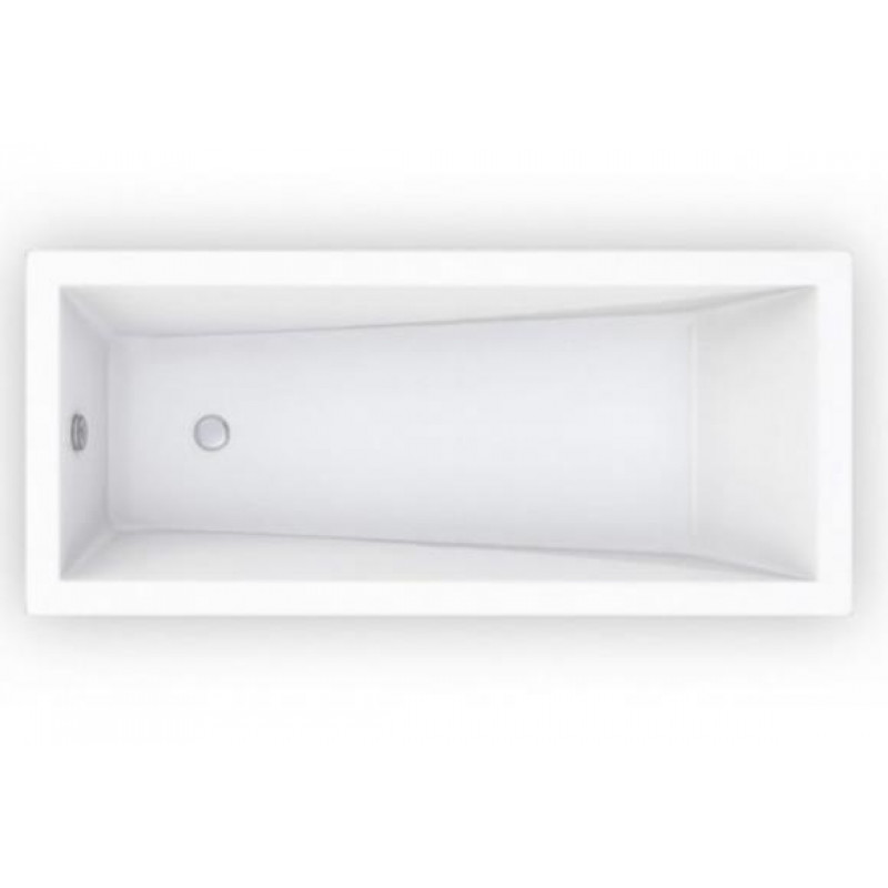 Roth vanna Kubic Neo Slim, 1600x800 mm, balta akrila