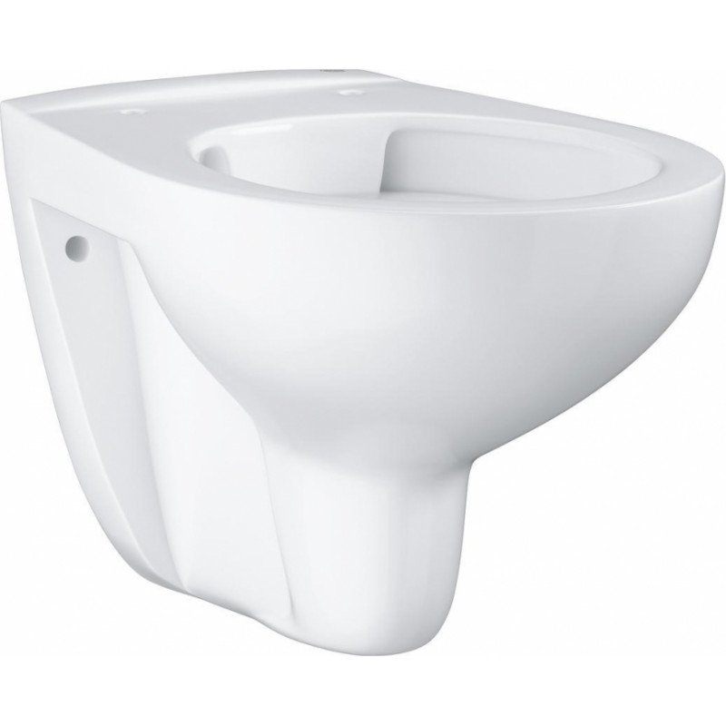 Grohe pods BauCeramic Rimless, stiprināms pie sienas, 368x531 mm, balts