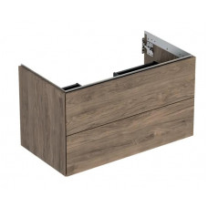 Geberit izlietnes skapītis One, 900x470 mm, h=504 mm, 2A, walnut hickory
