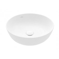 Villeroy & Boch izlietne Artis, d=430 mm, uz virsmas, stone white CP